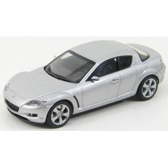 1:43 Масштабная модель Mazda RX-8 (2003) Sunlight Silver (LHD)