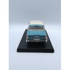 1:24 Масштабная модель OPEL Olympia Rekord PI 1957 Light Blue/White