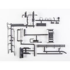 1:43 Сборная модель АЦ/АТЗ-16 (KAMAZ-65207-87)