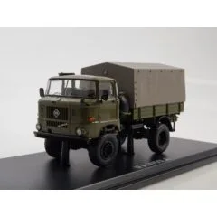 1:43 Масштабная модель IFA W50LA 4x4 бортовой с тентом