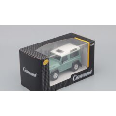 1:43 Масштабная модель LAND ROVER Defender, light green / white roof