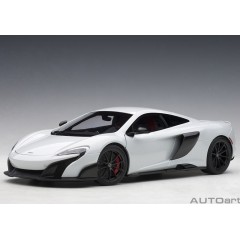 1:18 Масштабная модель McLaren 675LT (cilica white)