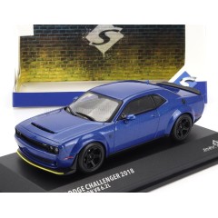 1:43 Масштабная модель Dodge Challenger SRT Demon (blue)
