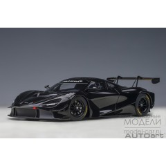 1:18 Масштабная модель McLaren 720S GT3 Plain Body Version (black)