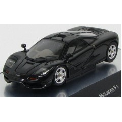 1:43 Масштабная модель McLaren F1 Road Car Short Tail (Jet Black Metallic / Metallic Black) 1994