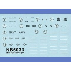 1:350 Сборная модель USMC MH53E Sea Dragon