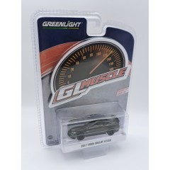 1:64 Масштабная модель FORD Shelby GT350 2017 Magnetic with Blue Stripes