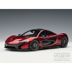 1:18 Масштабная модель McLaren P1 - 2013 (volcano red)