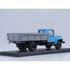 1:43 Масштабная модель 3307 (двигатель ЗМЗ-513) дерев. борт (голубой-серый)