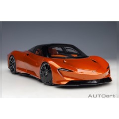 1:18 Масштабная модель McLaren Speedtail (volcano orange)