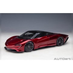 1:18 Масштабная модель McLaren Speedtail (volcano red)