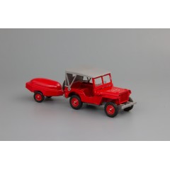 1:43 Масштабная модель Jeep Willys Pompier