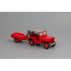 1:43 Масштабная модель Jeep Willys Pompier