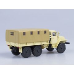 1:43 Масштабная модель 375Д бортовой с тентом (бежевый)