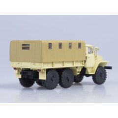 1:43 Масштабная модель 375Д бортовой с тентом (бежевый)