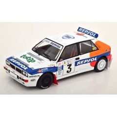 1:18 Масштабная модель Lancia Delta HF Integrale #3 Acropolis rally 1993 C.Sainz / L.Moya