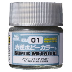 Краска  10мл. Super Fine Silver