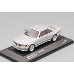 1:43 Масштабная модель Mercedes-Benz 560 SEC AMG Widebody (C126) (silver)
