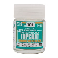 Краска  18мл. PREMIUM TOP COAT SMOOTH CLEAR UV CUT (MATT)