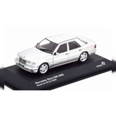 1:43 Масштабная модель Mercedes-Benz E60 (W124) AMG (silver)