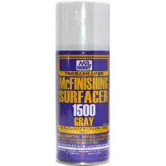 Краска  грунтовка в баллончиках  Mr.FINISHING SURFACER 1500 GREY 170мл