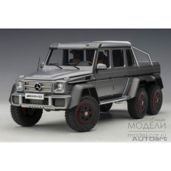 1:18 Масштабная модель Mercedes-AMG G 63 6x6 - 2013 (platinum)