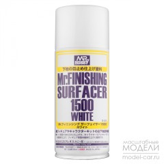 Краска  грунтовка в баллончиках  Mr.FINISHING SURFACER 1500 WHITE 170мл
