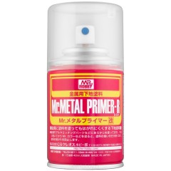 Краска  грунтовка в баллончиках  Mr.Metal Primer-R 100мл.