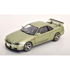 1:18 Масштабная модель Nissan GT-R (R34) - 1999 (green)