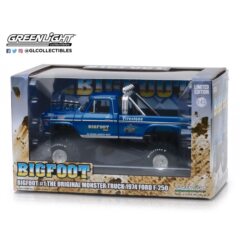 1:43 Масштабная модель FORD F-250 Monster Truck Bigfoot #1 1974 Blue