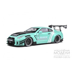 1:18 Масштабная модель Nissan GT-R (R35) LB Works - 2020 (mint green)