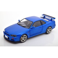 1:18 Масштабная модель Nissan Skyline GT-R (bayside bluemet.)