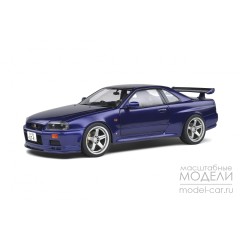 1:18 Масштабная модель Nissan Skyline GT-R (R34) - 1999 (midnight purple)