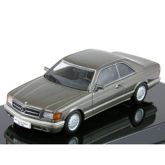 1:43 Масштабная модель Mercedes-Benz 500 SEC (W126) Coupe 1981 (Antracite Grey Metallic)