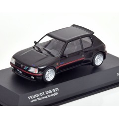 1:43 Масштабная модель Peugeot 205 GTI Dimma Bodykit (black)