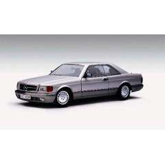1:18 Масштабная модель MERCEDES-BENZ 500 SEC COUPE 1986 (SILVER)