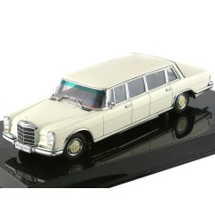 1:43 Масштабная модель Mercedes-Benz 600 LWB (W100) 1966 (White)