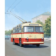 1:43 Наши автобусы №82 - Троллейбус ЛАЗ-695БТ