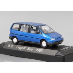 1:43 Масштабная модель Peugeot 806 1995 Blue metallic
