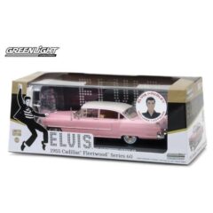 1:43 Масштабная модель CADILLAC Fleetwood Series 60 Elvis Presley "Pink Cadillac" c фигуркой Э.Пресли 1955