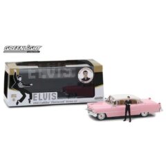 1:43 Масштабная модель CADILLAC Fleetwood Series 60 Elvis Presley "Pink Cadillac" c фигуркой Э.Пресли 1955