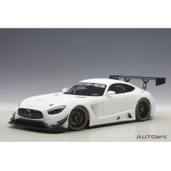 1:18 Масштабная модель Mercedes-Benz AMG GT3 plain body version (matt white)