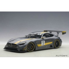 1:18 Масштабная модель Mercedes-Benz AMG GT3 Presentation Car (grey)