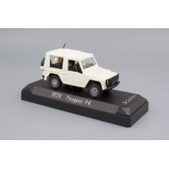 1:43 Масштабная модель Peugeot P4 (white)