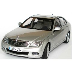 1:18 Масштабная модель Mercedes-Benz C-Klasse Elegance (W204) iridiumsilbermet.