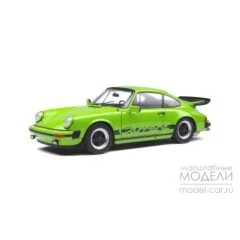 1:18 Масштабная модель Porsche 911 Carrera 3.2 (green)