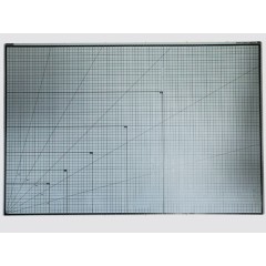 Коврик для резки А1, 3 слоя, серый черный