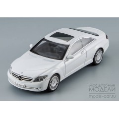 1:43 Масштабная модель Mercedes-Benz CL 500 (2006) White