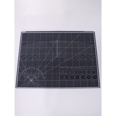 Коврик для резки А2, 3 слоя, серый черный