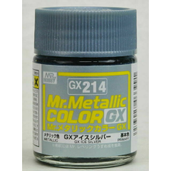 Краска 18мл  Ice Silver Metallic